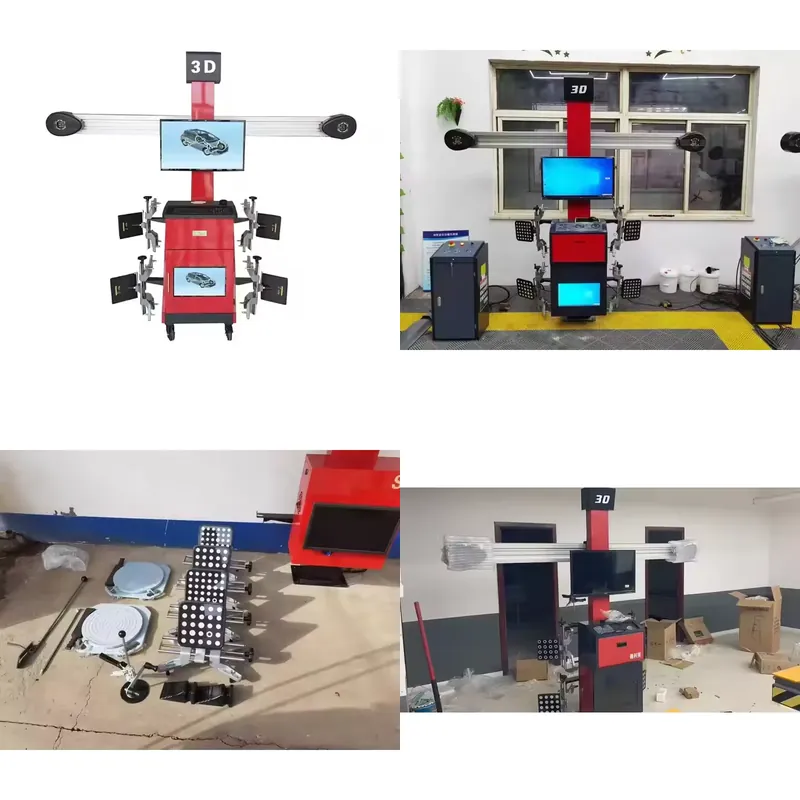 Novo Design Conjunto Completo  - Wheel Alignment Machine avaliação e preço